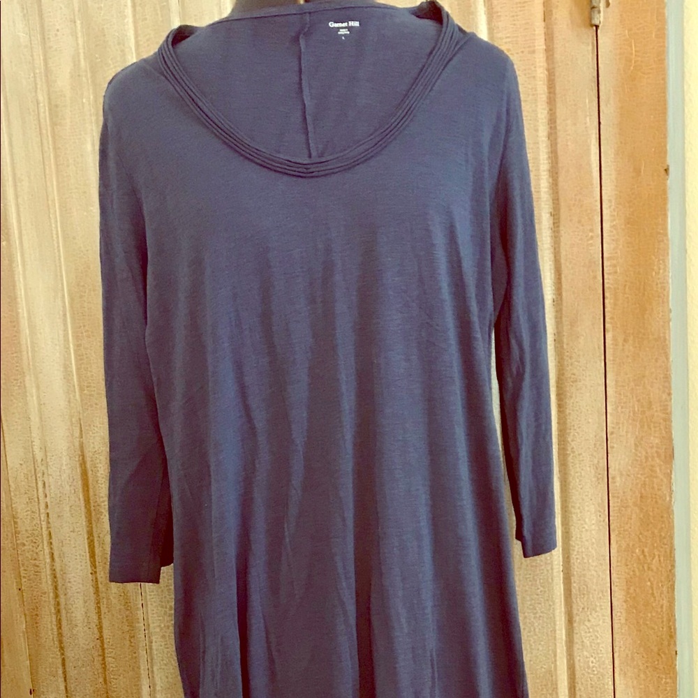 Garnet Hill dress stretch knit-dress comfy!